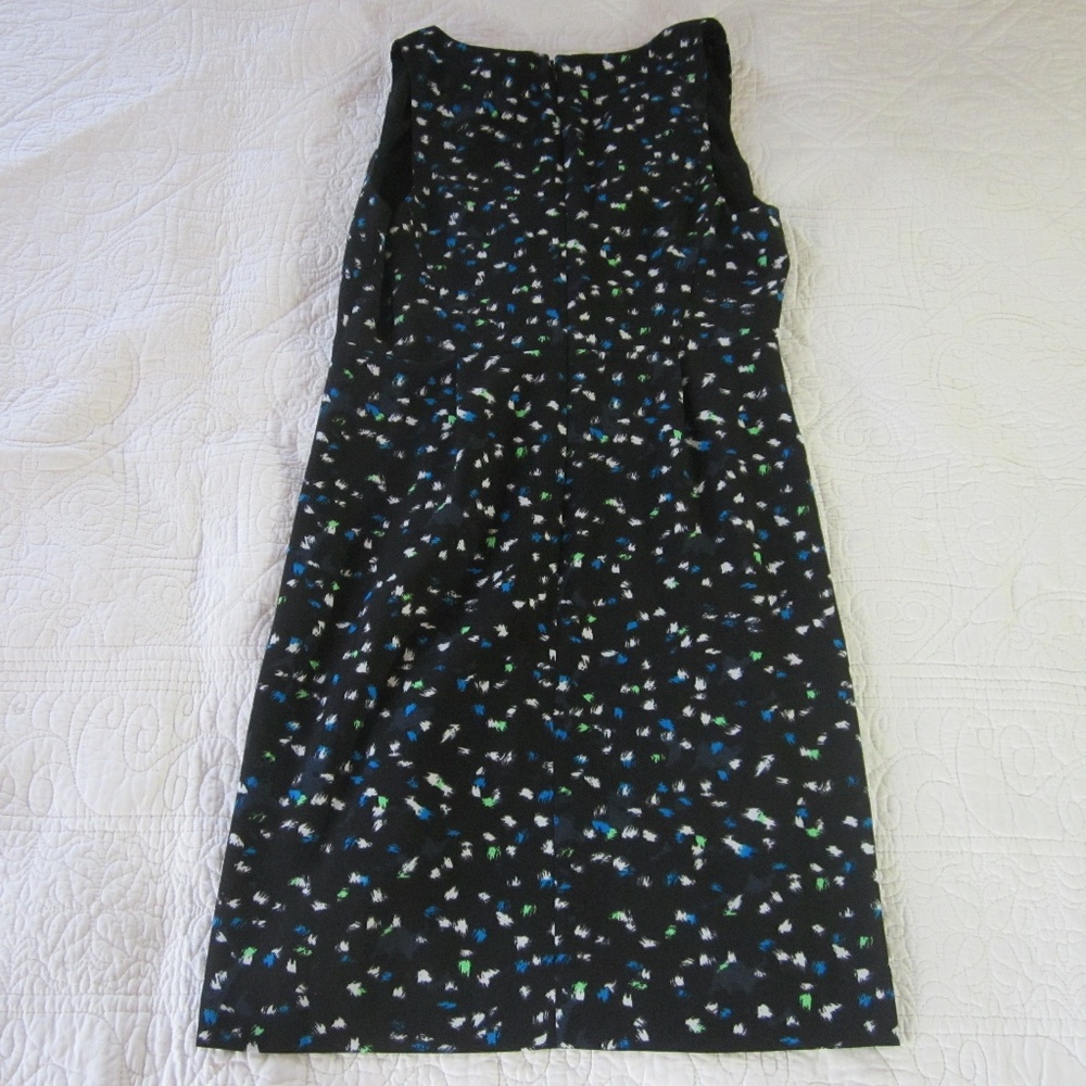 J. Crew Dress 6 Wrap Front Painted Dots - Picture 3 of 6